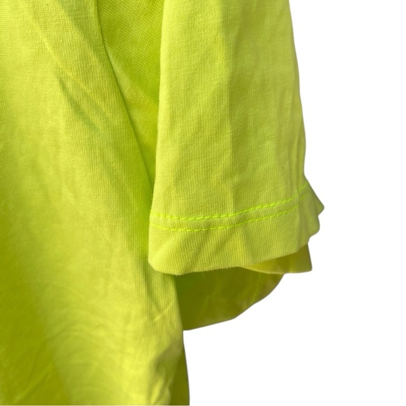 Converse Bright Lime T-Shirt I Size: XXL - Picture 4 of 7